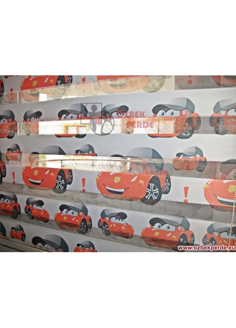 Cars Zebra Perde